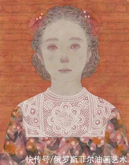 敦煌莫高窟|日本最优秀的青年女岩彩画家，她的作品太美了