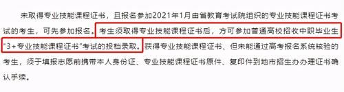 2021年高职高考志愿填报疑问解答（一）