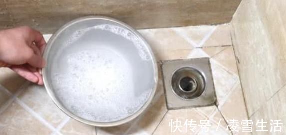 卫生间下水道里倒一碗,再臭再脏全消失,还没小飞虫,简单有效