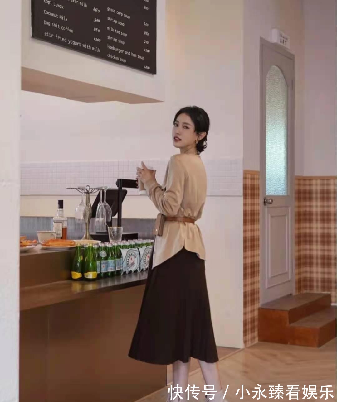 卡其色|女人如何穿搭才显得比较有气质