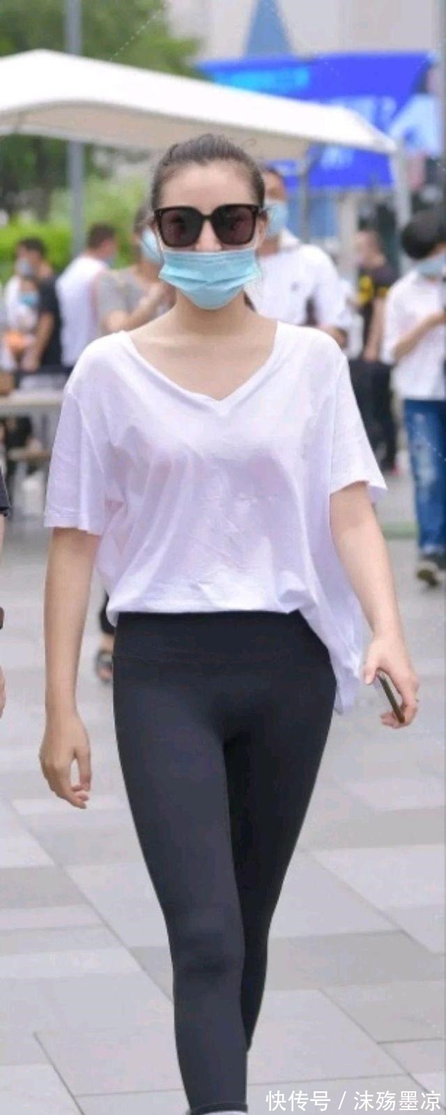 打底裤 高颜值打底裤让你美成仙,选对裙型的女生,时髦个性!