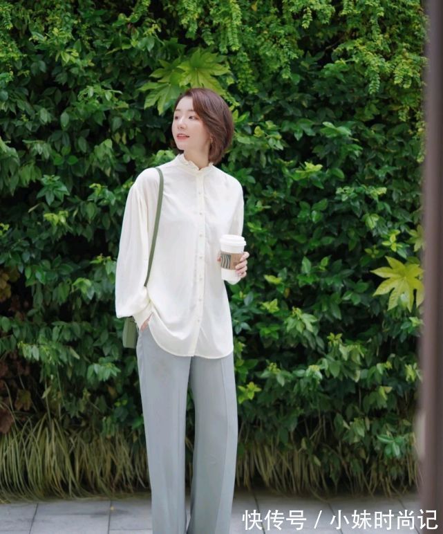 高腰裤|只要穿对了,就能轻松成为精致的女人,与年龄无关