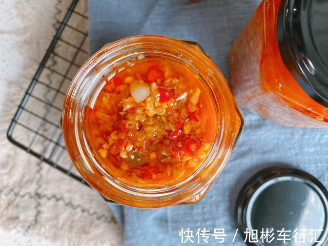 辣椒|自制蒜蓉辣椒酱，掌握3点，不长白花耐保存，蒜香浓郁拌啥都香