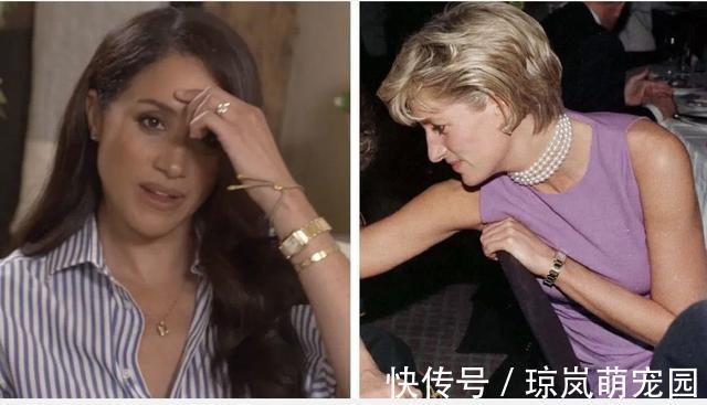 戒指 梅根的“戴妃珠宝库”再添卡地亚手表,细数其继承了多少婆婆珠宝