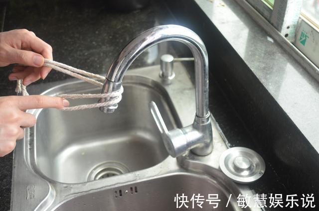 开关|不管家里有钱没钱,水龙头上放一根绳子,用途真厉害,省钱又实用