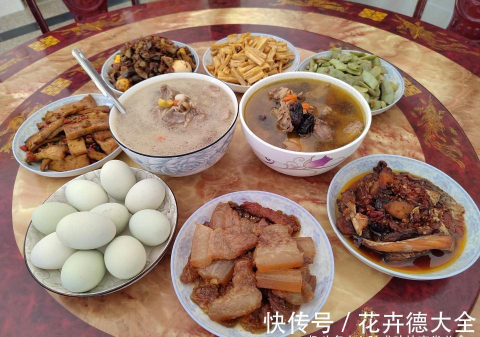 晒晒江西人的宴客餐,成本不到200元,不铺张不浪费,拒绝假精致