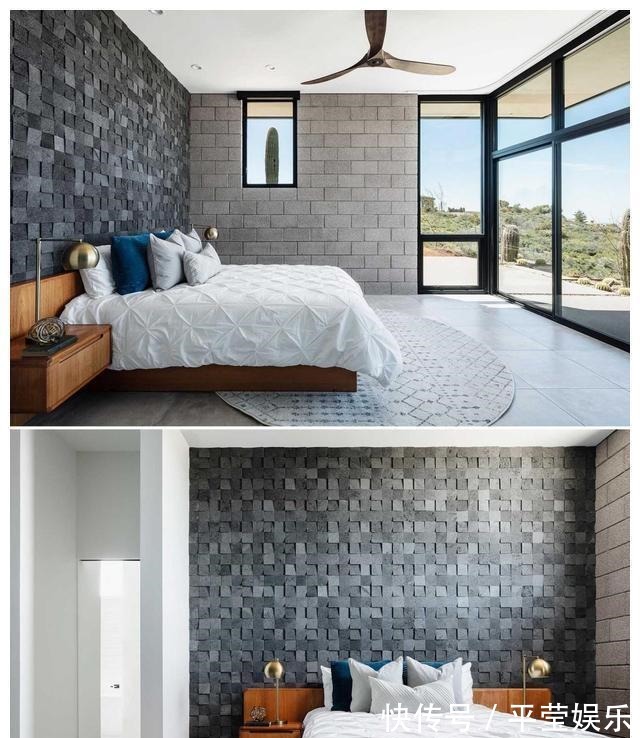 外国佬|外国佬自建私人别墅,大量混凝土砖设计,谁说别墅就得花几百万