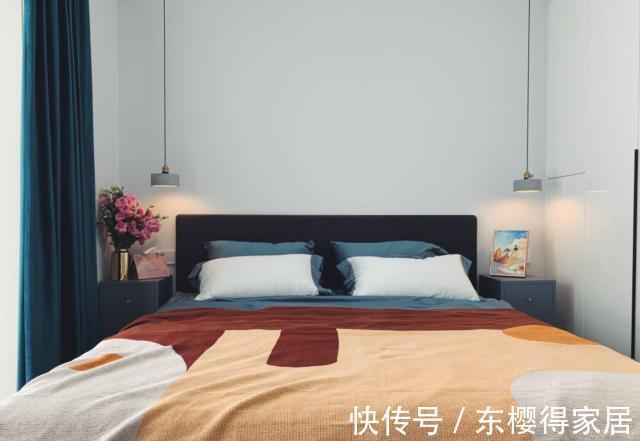 主卧|晒我89平米新家，一进门是餐厅，设卡座实用又漂亮，这样装真明智