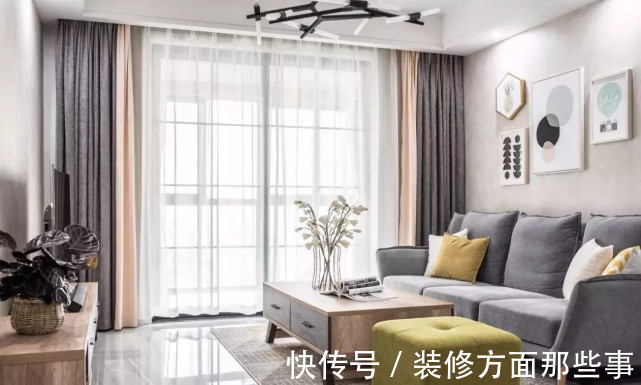 落地窗|127平现代风阳台隔出小书房,临着大大的落地窗,轻松又惬意