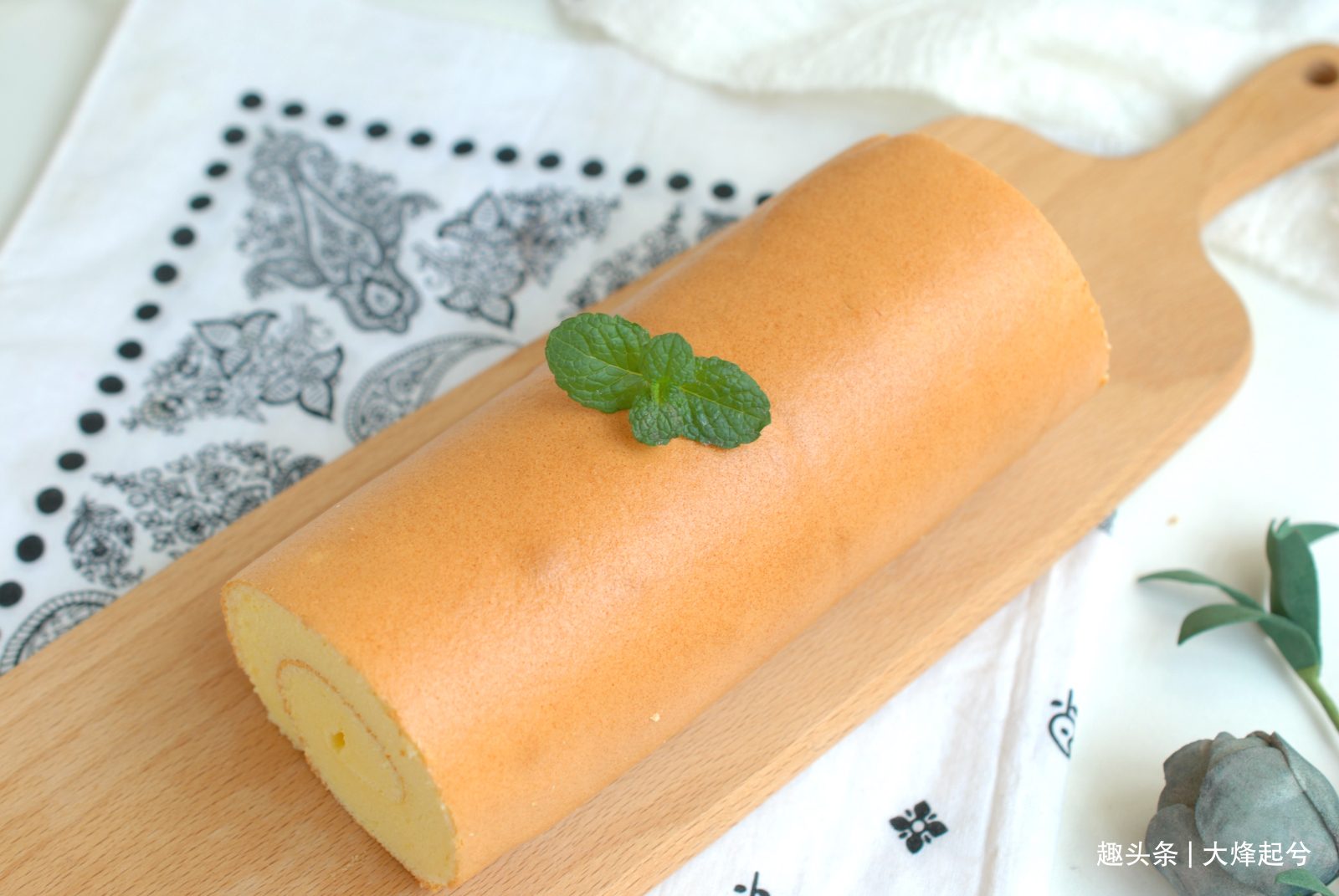 我做了无数次的蛋糕卷方子,次次都成功,群里600人都跟着学