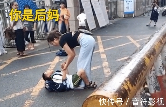 熊孩子|熊孩子不想上课，妈妈训斥他，熊孩子：你是后妈，你不是我妈