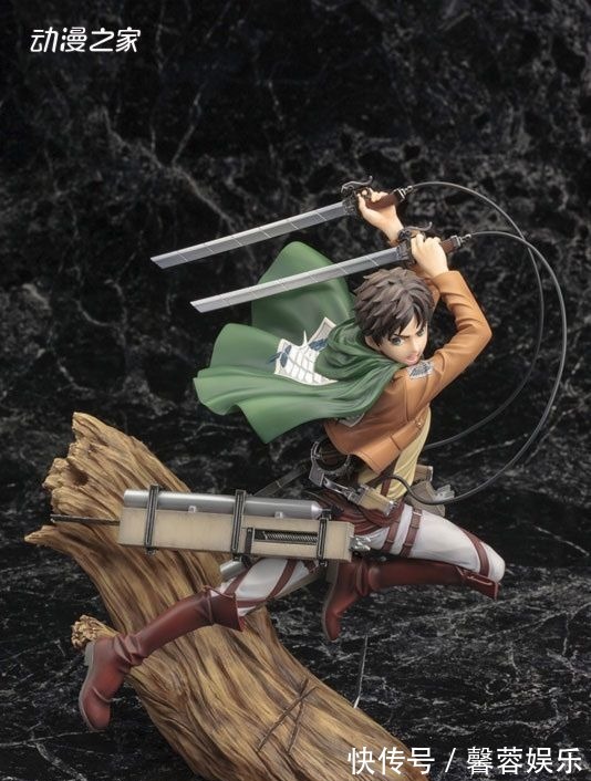 手办|寿屋《进击的巨人》艾伦·耶格尔18比例重制版手办