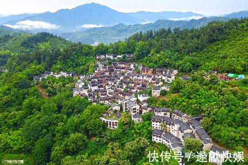 徽派民居|江西“鲜花古村”，隐于深山600年历久弥新，是中国最美人居典范