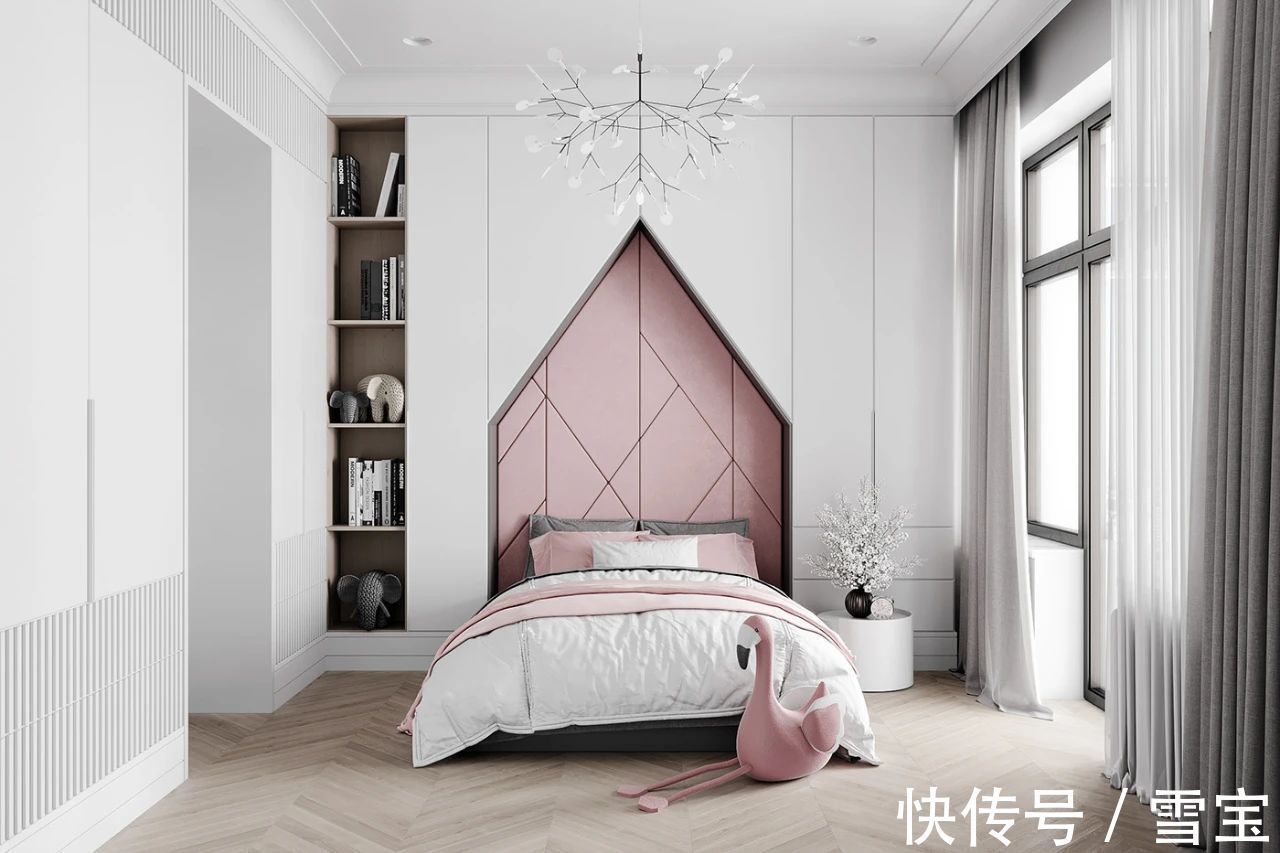 衣柜|定制衣柜十大品牌的儿童房间设计,不仅仅是可爱!