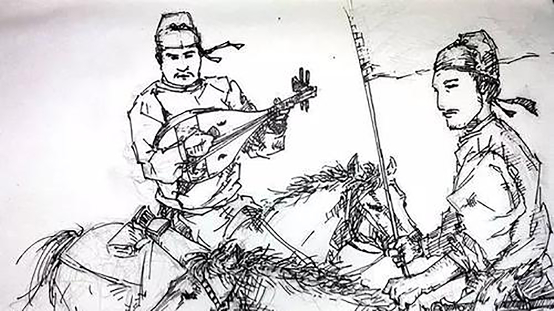 琵琶$你可能不知道唐朝王翰的名字,但是你一定听说过他的这首诗