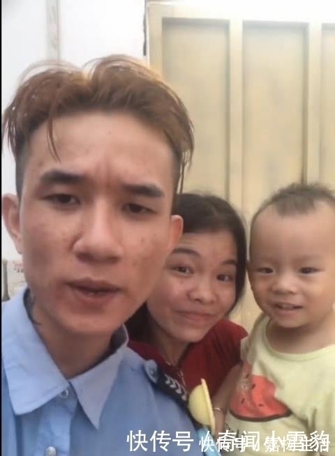 化妆术|“最丑”夫妻带娃化妆,瞧到化完妆的样子,网友:确定是是亲儿子