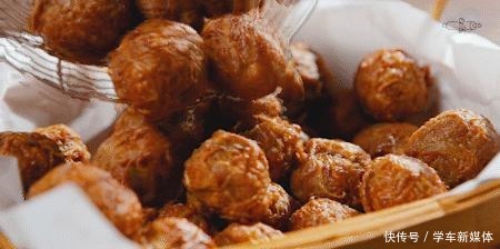 炸萝卜丸子,加面粉还是淀粉大厨都不对,加这2样,酥脆可口!