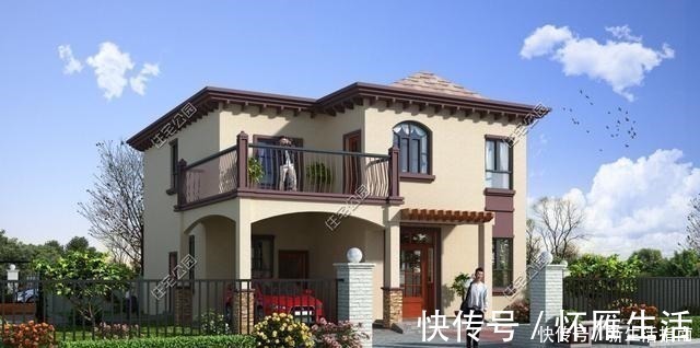 房子|开间10米,进深13米,两层半的农村房子该怎么设计!