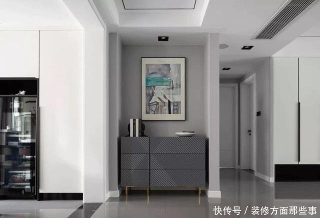 卫生间|143平现代风设计,卧室大面积浅灰色调营造静谧安逸的睡眠氛围