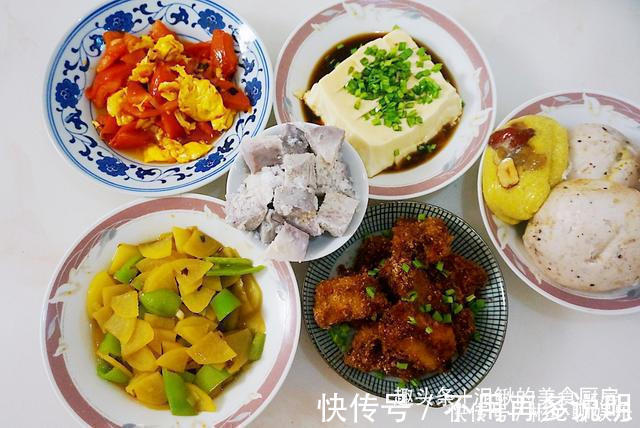 晒晒一家三口的晚餐,一周七天不重样,营养丰富,花钱不多吃得香