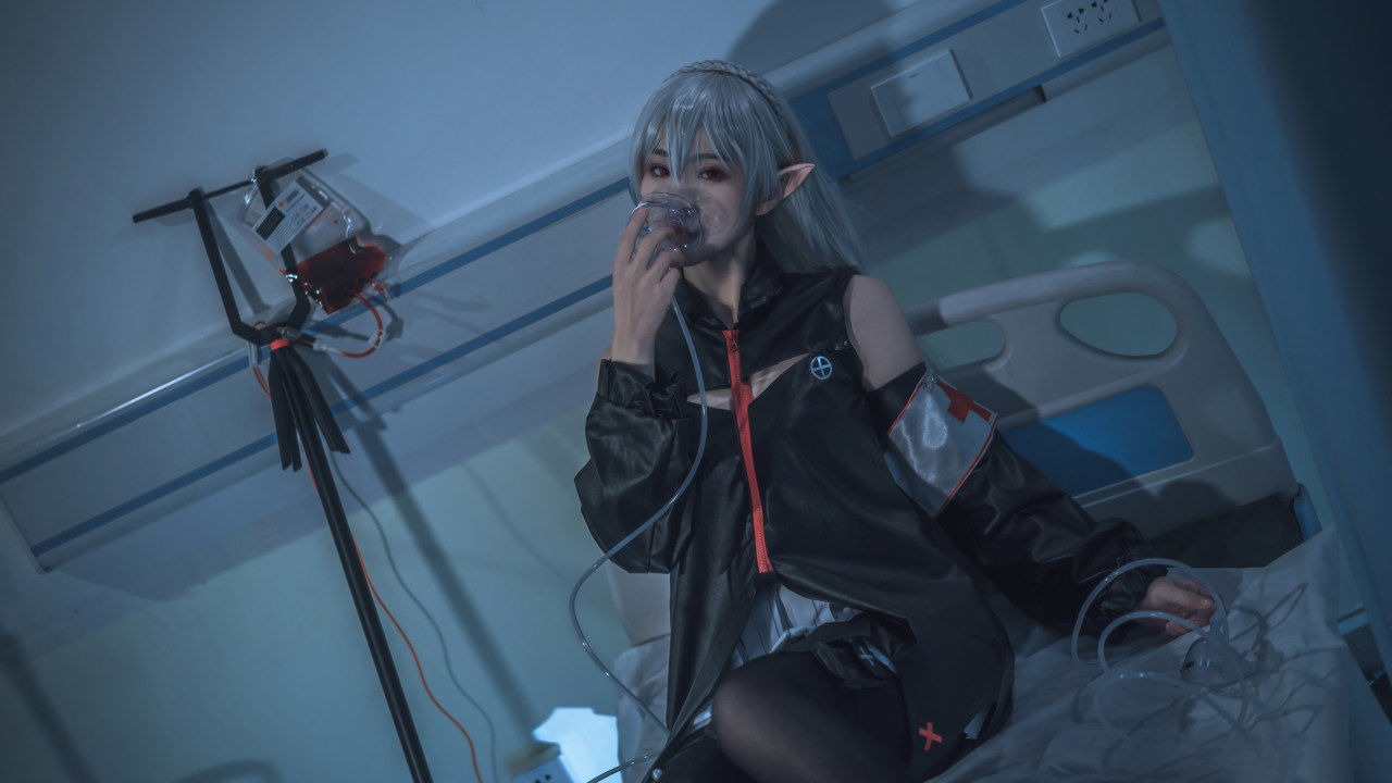 明日|明日方舟 华法琳cosplay