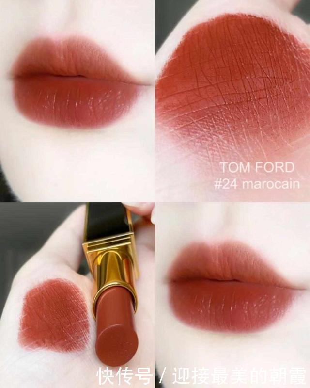 棕色调|TF口红哪些色号值得买15比16更好看,80百搭显气质,别选错了!