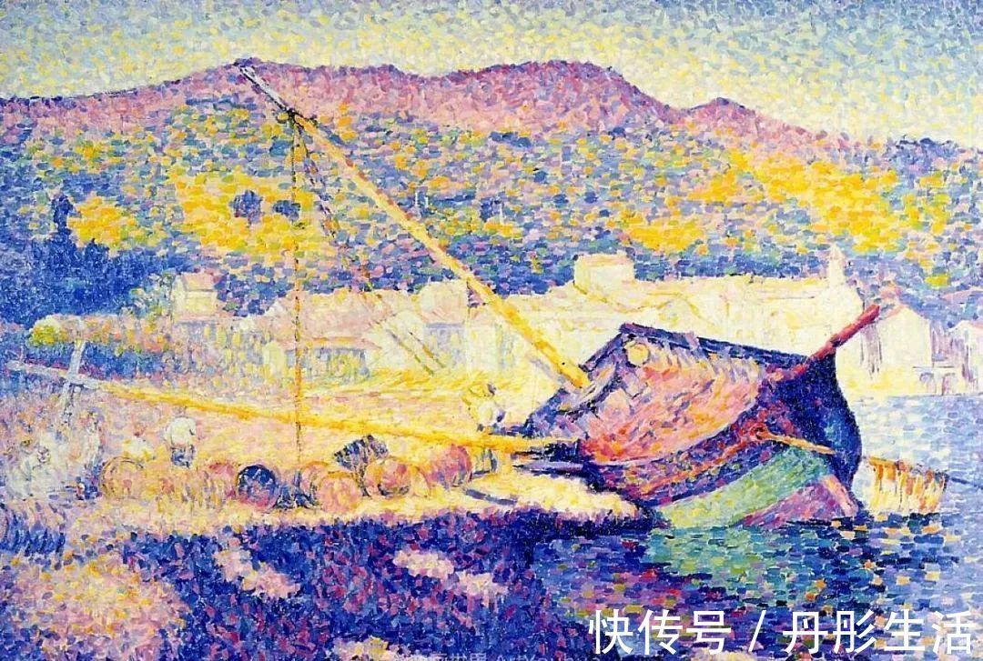 点彩|新印象派中,色调最生动,色阶最耀眼的点彩画家!