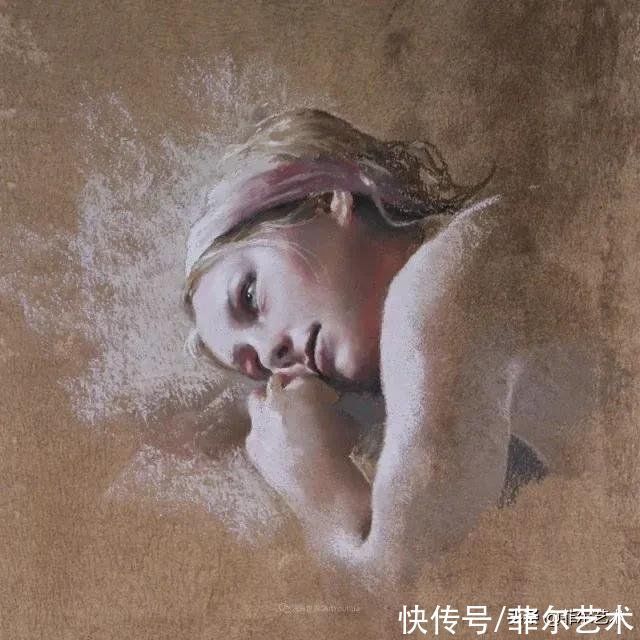 艺术学院$法国女粉彩大师,描绘的女性之美,细腻柔和