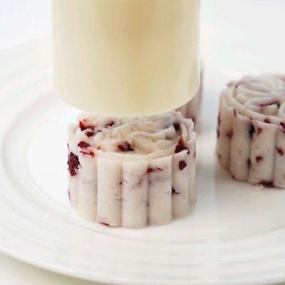 山药糕|吃了这碗蔓越莓山药糕，一口下肚感觉超暖