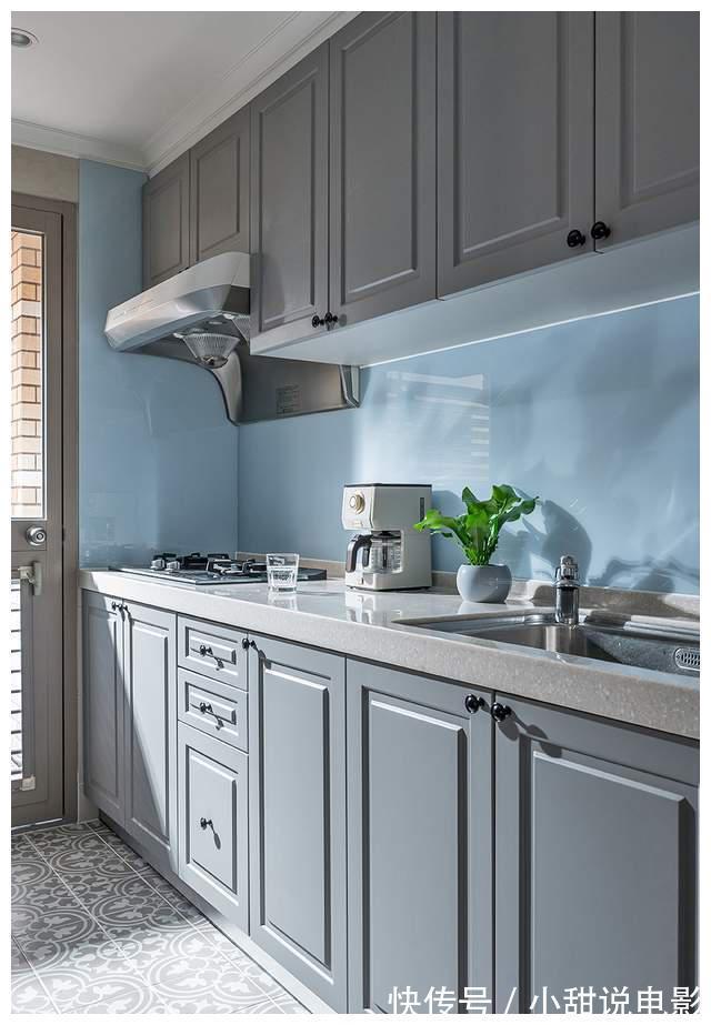 莫兰迪|台湾夫妇晒出115㎡新家，美式混搭简欧美出天际，是巧合还是故意