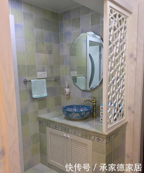 装修|终于搬进新家,为了装修瘦了15斤,在走道砖砌洗手台省钱又好看