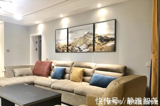阳台|看他家新房，电视墙很大气，阳台打榻榻米很实用，忍不住晒晒全屋！