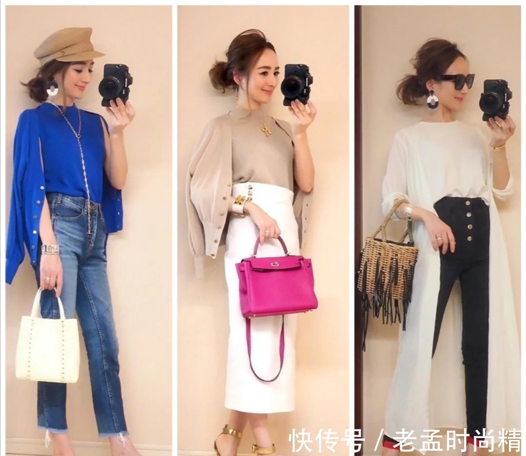 下摆|低于1米6,看圈粉无数的博主穿搭,美得优雅高级