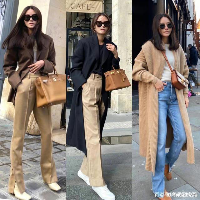 tips|秋天不知道怎么穿?试试这几组极简风穿搭,优雅高级又气质