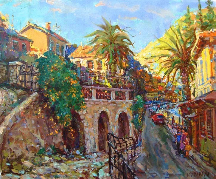 米沙金!俄罗斯画家米沙金的风景油画,美的不要不要的!