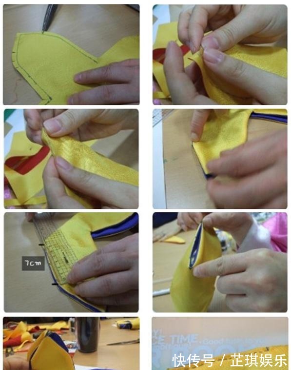 束口袋也能这么美,旧衣服就能做!旧物改造DIY手工布艺附教程