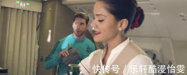 阿联酋航空|皇马双层专机有多奢华球员享私人浴室,美女空姐在机上酒吧服务