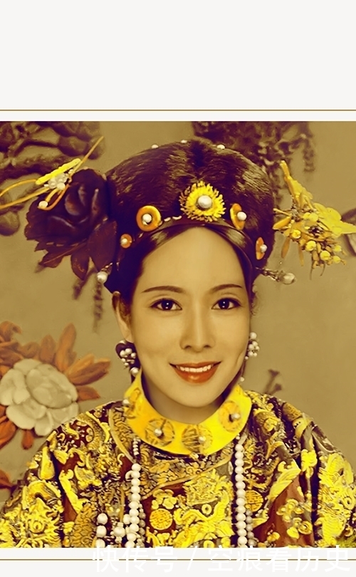 慈禧太后|清朝的美女是什么模样？看下慈禧太后在年轻时的容貌就知道了