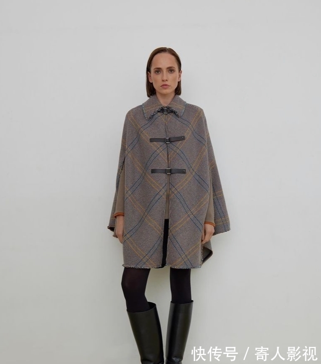 皮毛 冬天的高级感,一件大衣就够了