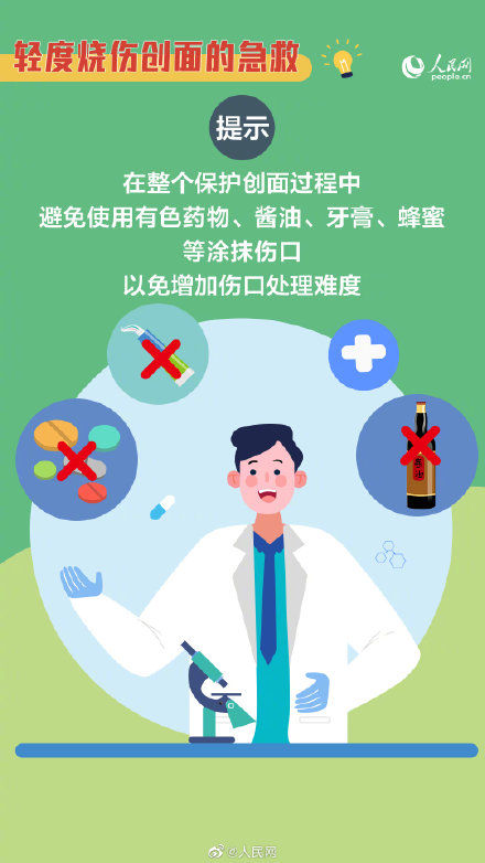 急救|“冲、脱、泡、盖、送” 烧伤急救5字诀请记牢！