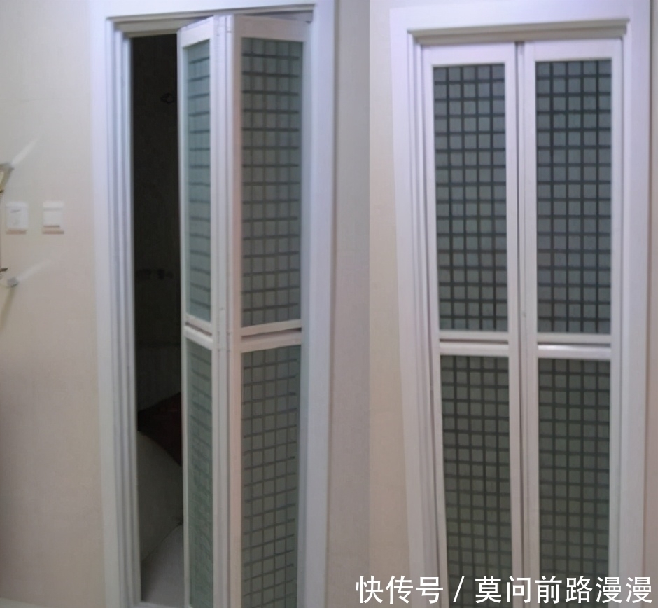 推拉门|装修厕所,很少用推拉门或平开门了,现在流行这两种门