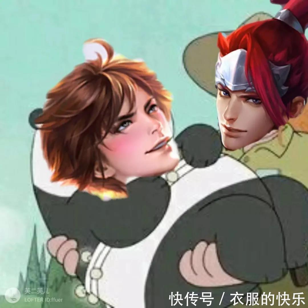 王者荣耀|王者荣耀动漫搞笑头像:集体男英雄网易云了