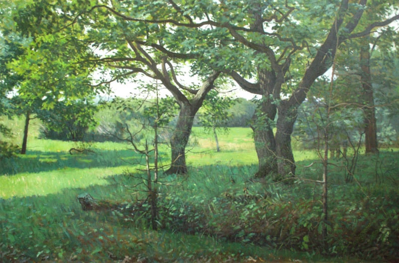 美术学院&俄罗斯艺术家谢尔盖恰布里金风景油画作品