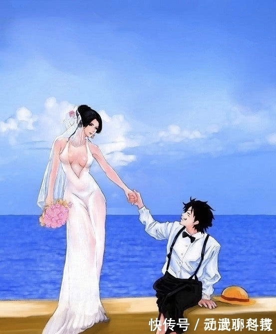 路飞|海贼王里高人气cp组合,娜美和桃之助必死,鹿痴才是最爱