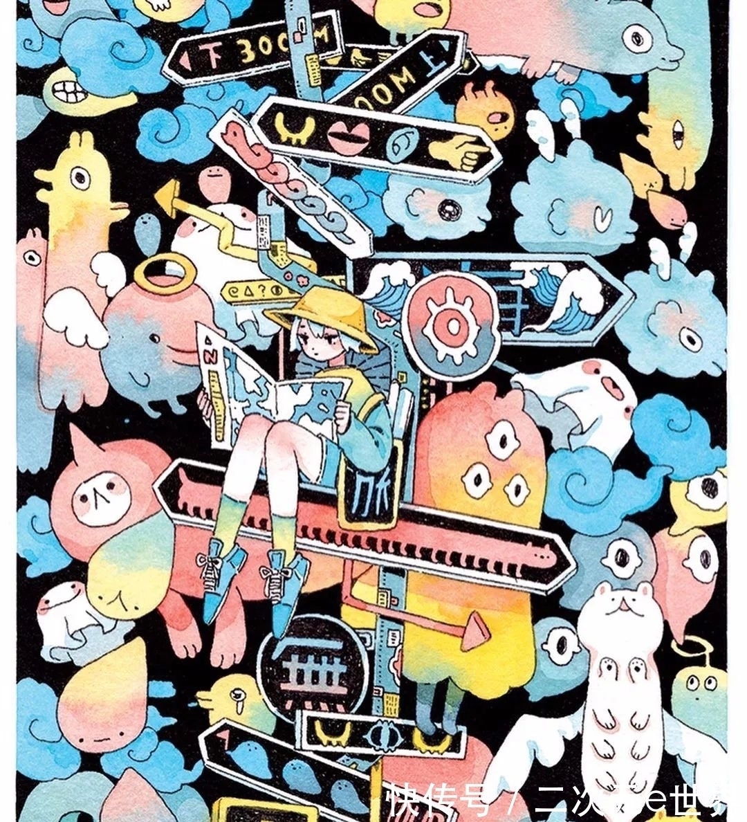 bitamin!每日插画 8年,从画渣到大神,不努力你永远不知道自己有多优秀