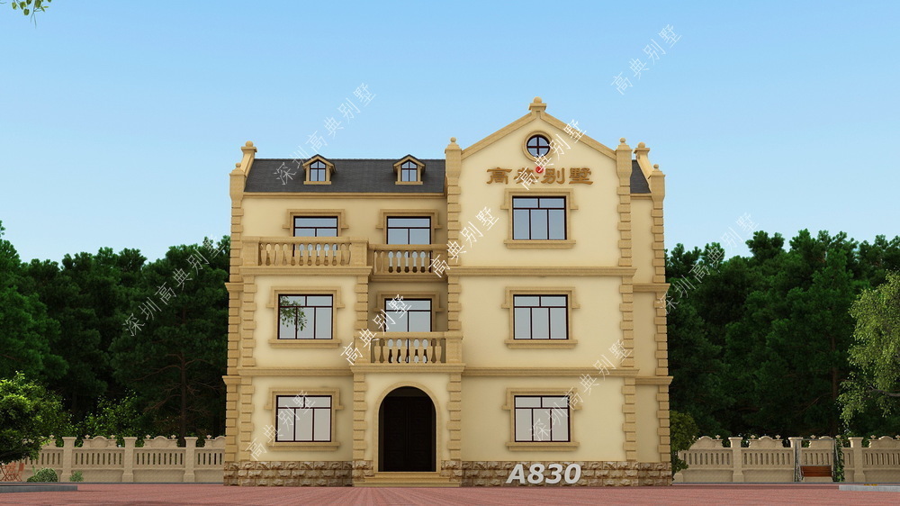 成套房|这款农村豪宅别墅,功能实用,绝对是农村百年难遇的佳作。