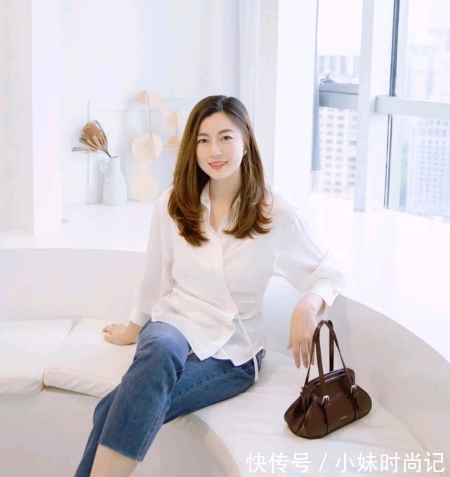 搭配|把简约的衬衫穿对了，不仅精致减龄，还会呈现优雅的气质