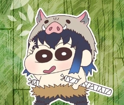 蜡笔小新cos《鬼灭》,有种独特的可爱,不知道你喜欢吗?