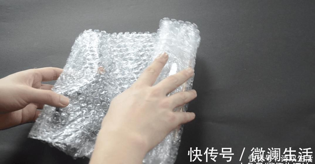快递箱|快递箱里的气泡垫别扔了, 没想到它作用这么大, 家家户户用的到