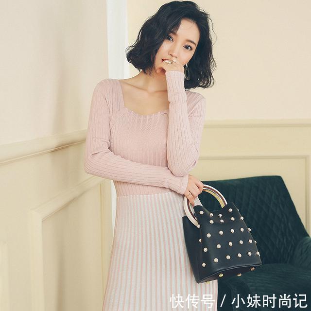 上身 浓浓的法式优雅范的一条裙子,却是优雅女人的最爱